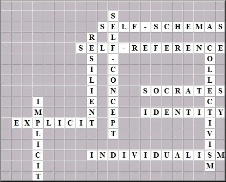 Crossword Answer Grid